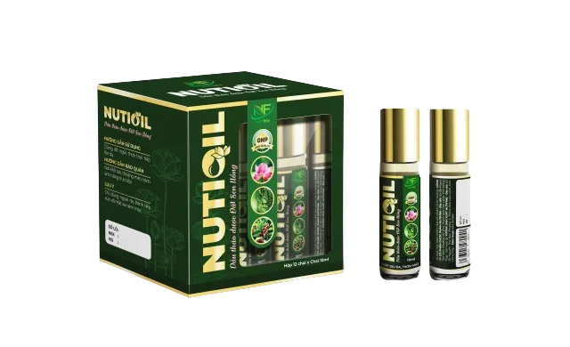 Dầu lăn thảo dược Nutioil Nutifine – Dịu da, thơm mát, tiện lợi - Ảnh 2
