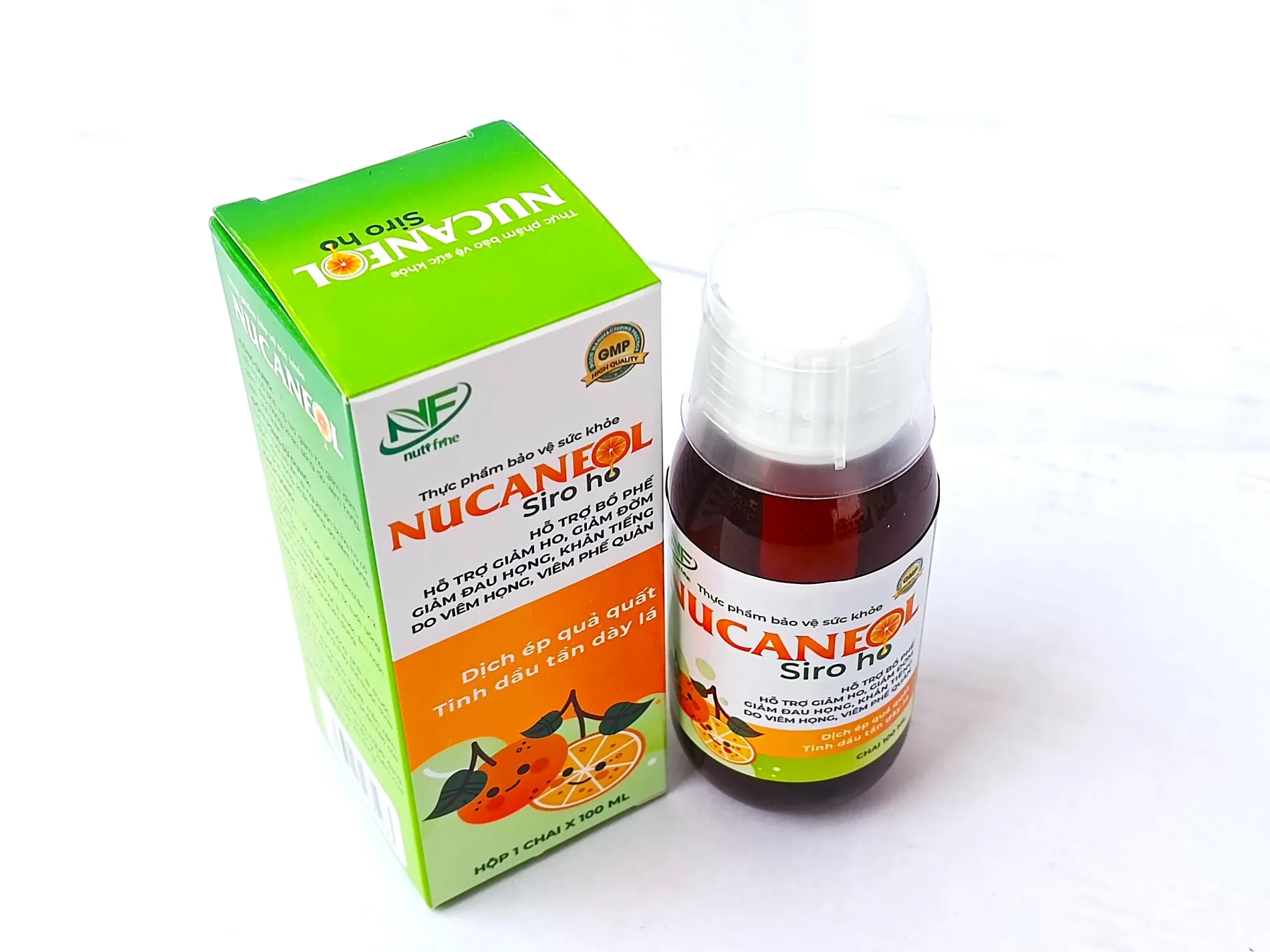 Siro Ho Nucaneol Nutifine - Dịch Ép Quả Quất - Ảnh 3