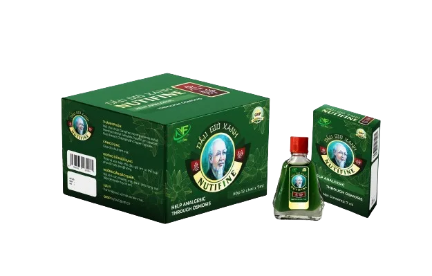 Dầu gió xanh Nutifine – Dịu nhanh xoa bóp, thư giãn hiệu quả - Ảnh 2