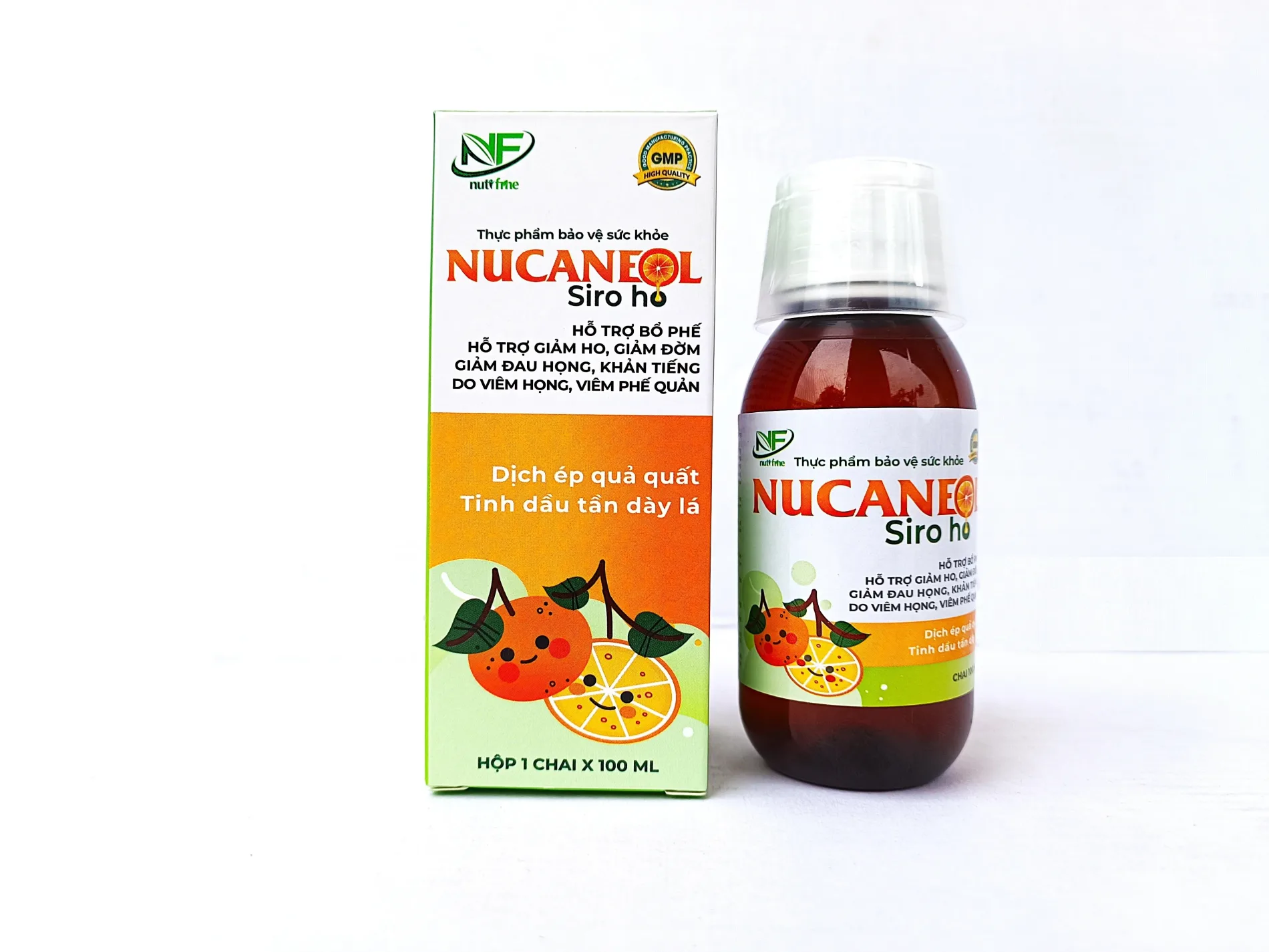 Siro Ho Nucaneol Nutifine - Dịch Ép Quả Quất - Ảnh 4